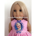 Custom make princess dress 18 inch OEM doll clothes